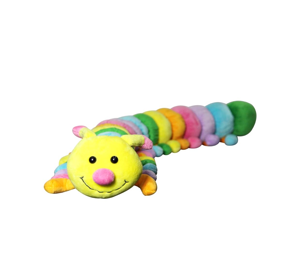 SOFT BUDDIES |  Soft Buddies Caterpillar Jungle Animal Car Rear Tray Table (Xl) Quirky Soft Toys for Kids age 12M+ 12.7 Cm 