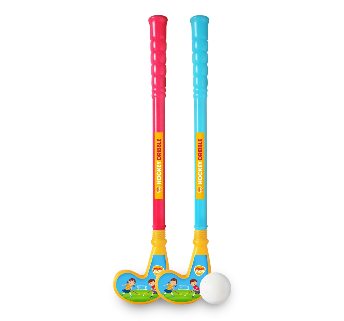 Playnxt | Playnxy Kids Hockey Dribble Double Play Set , 2Y+ (Multicolor)