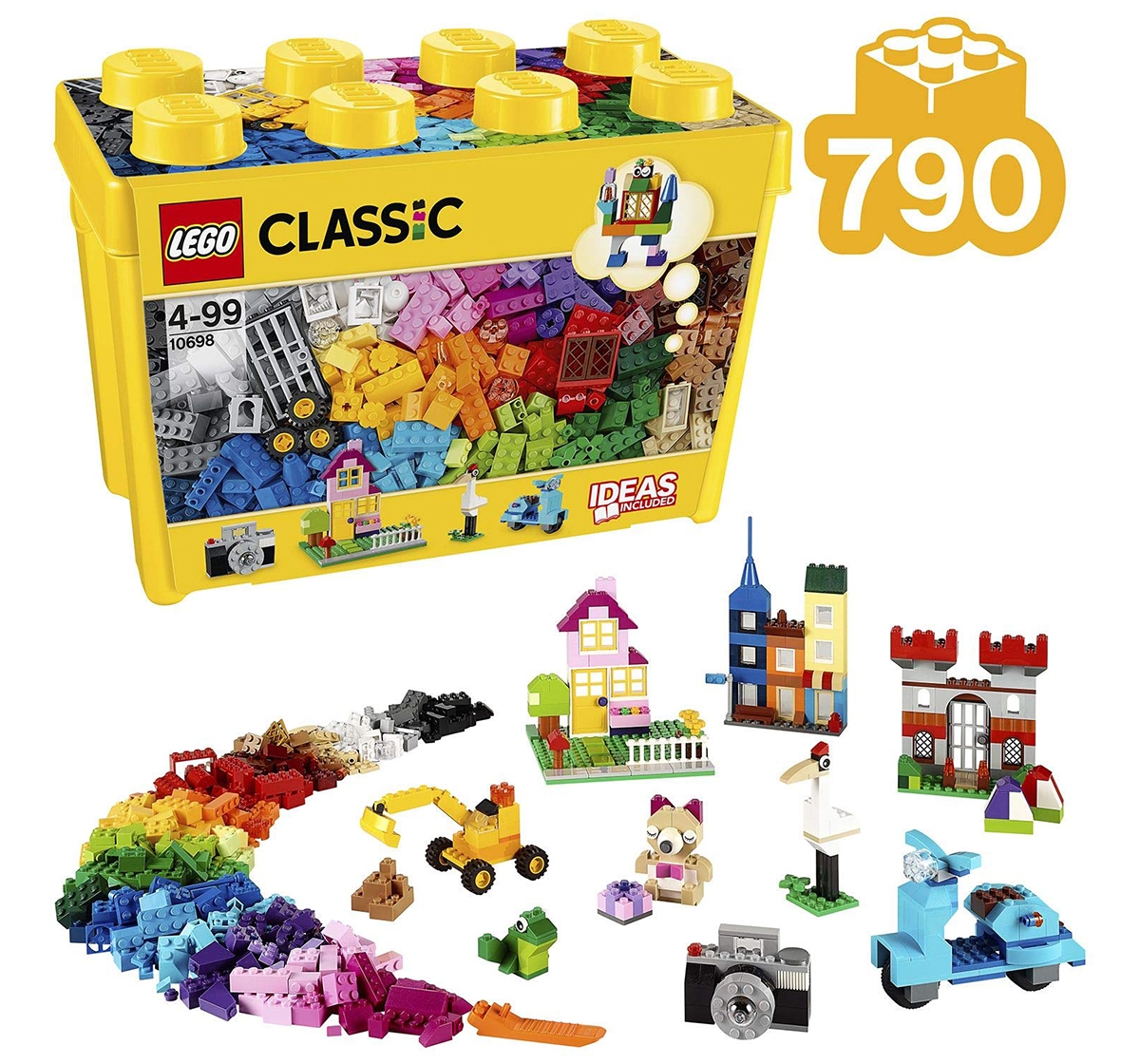 LEGO | Lego Classic Large Creative Brick Box (790 Pcs) 10698