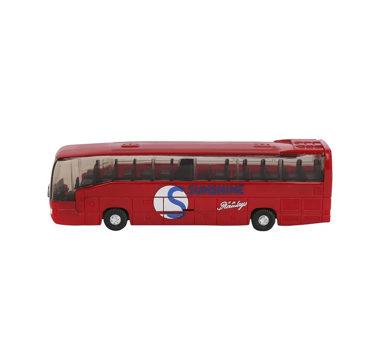John World | John World Sunshine Red Tour Bus (Color May Vary) Vehicles for Kids age 3Y+