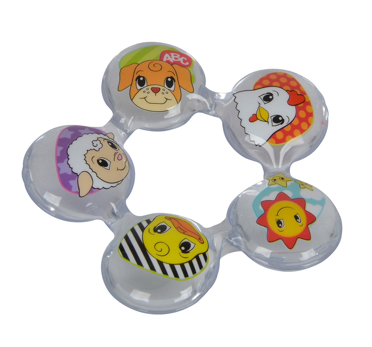 Simba | Simba ABC Water Filled Teething Ring Infant toys Multicolor 3M+