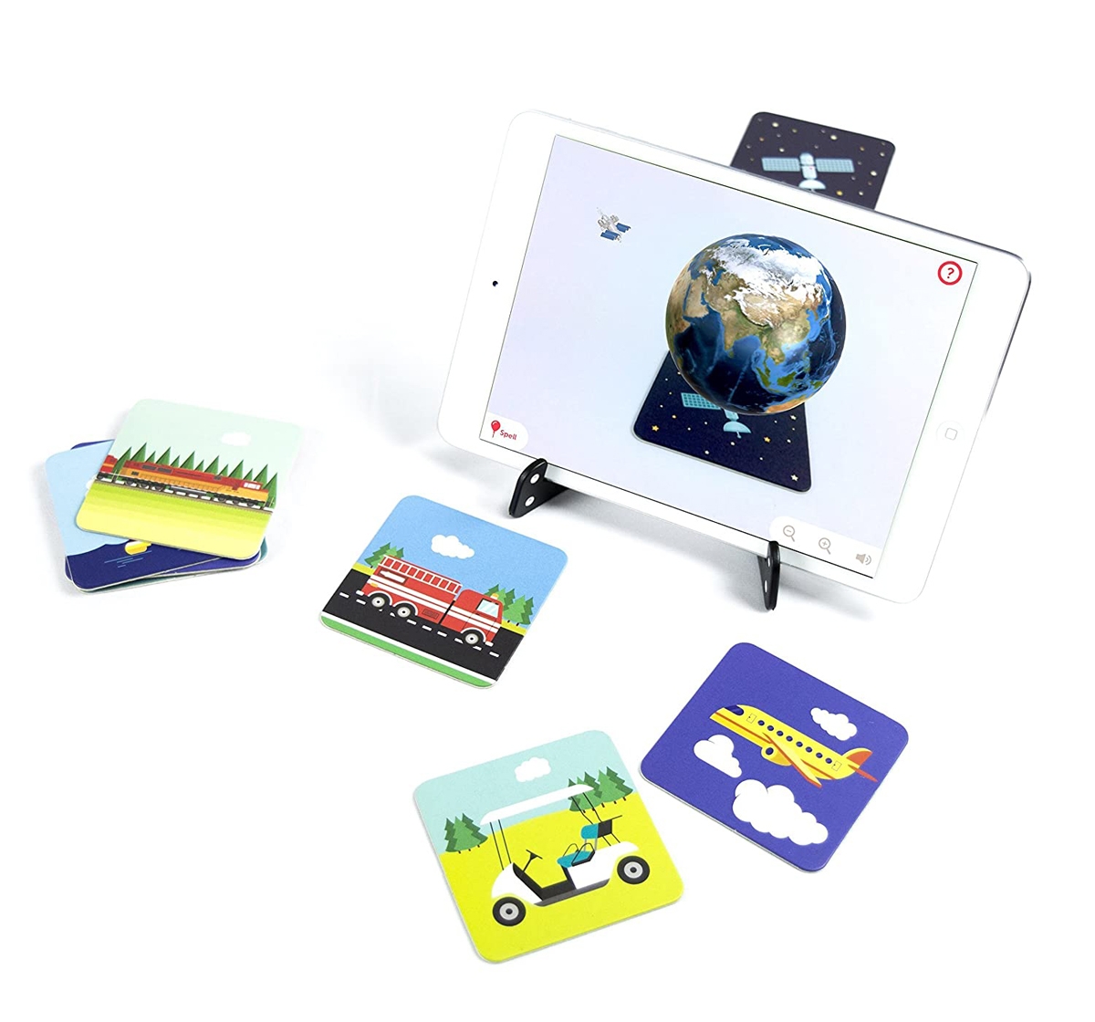 Playshifu | Playshifu Travel Augmented Reality Learning Games - Ios & Android (60 Vehicle Cards) Science Kits for Kids age 24M+  2