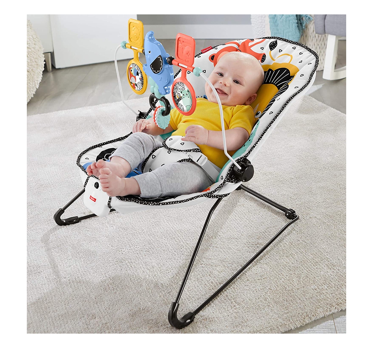 Fisher-Price | Fisher-Price Deluxe Bouncer Baby Gear for Kids age 0M+ 