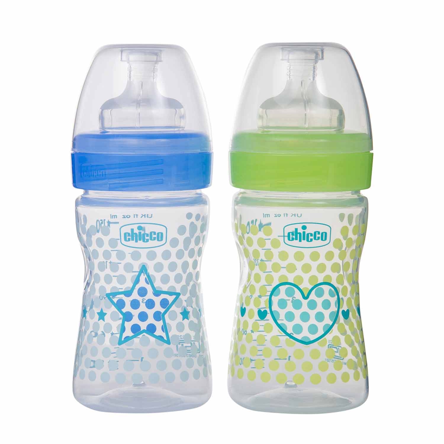 Mothercare | Chicco Start Heart Baby Feeding Bottles