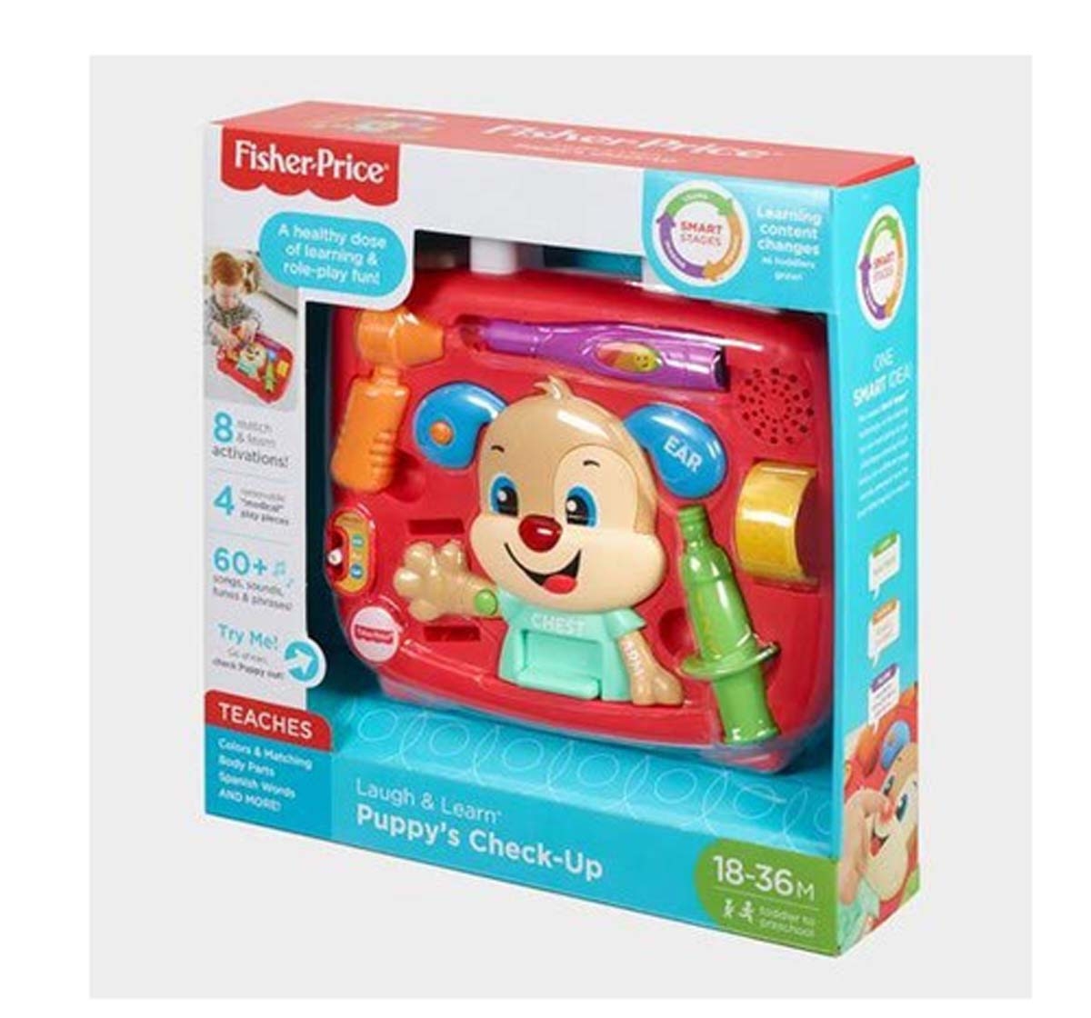 Fisher-Price | Fisher Price Laugh And Learn Puppy'S Check-Up Kit Learning Toys for Kids age 18M + 