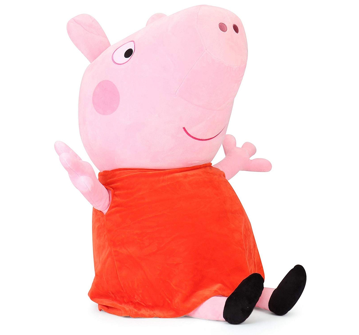 Peppa Pig | Peppa George Pig  Multi Color 46 Cm Soft Toy for Kids age 0M+ (Orange)