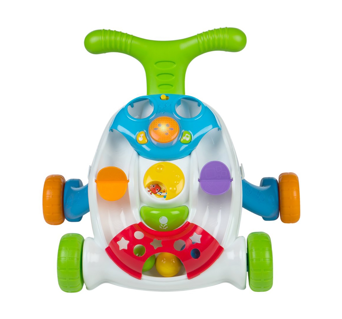 WinFun | Winfun First Step Walker Baby Gear for Kids age 6M+ (Green/Blue/White) 