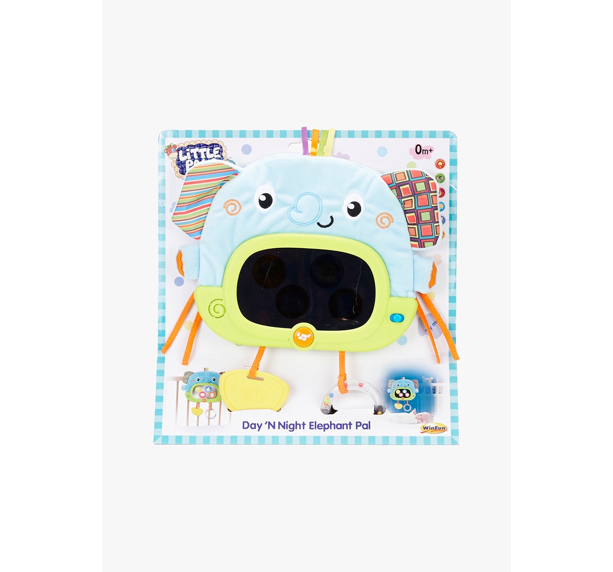 WinFun |  Winfun Day‘N Night Elephant Pal New Born for Kids age 0M+ (Blue)