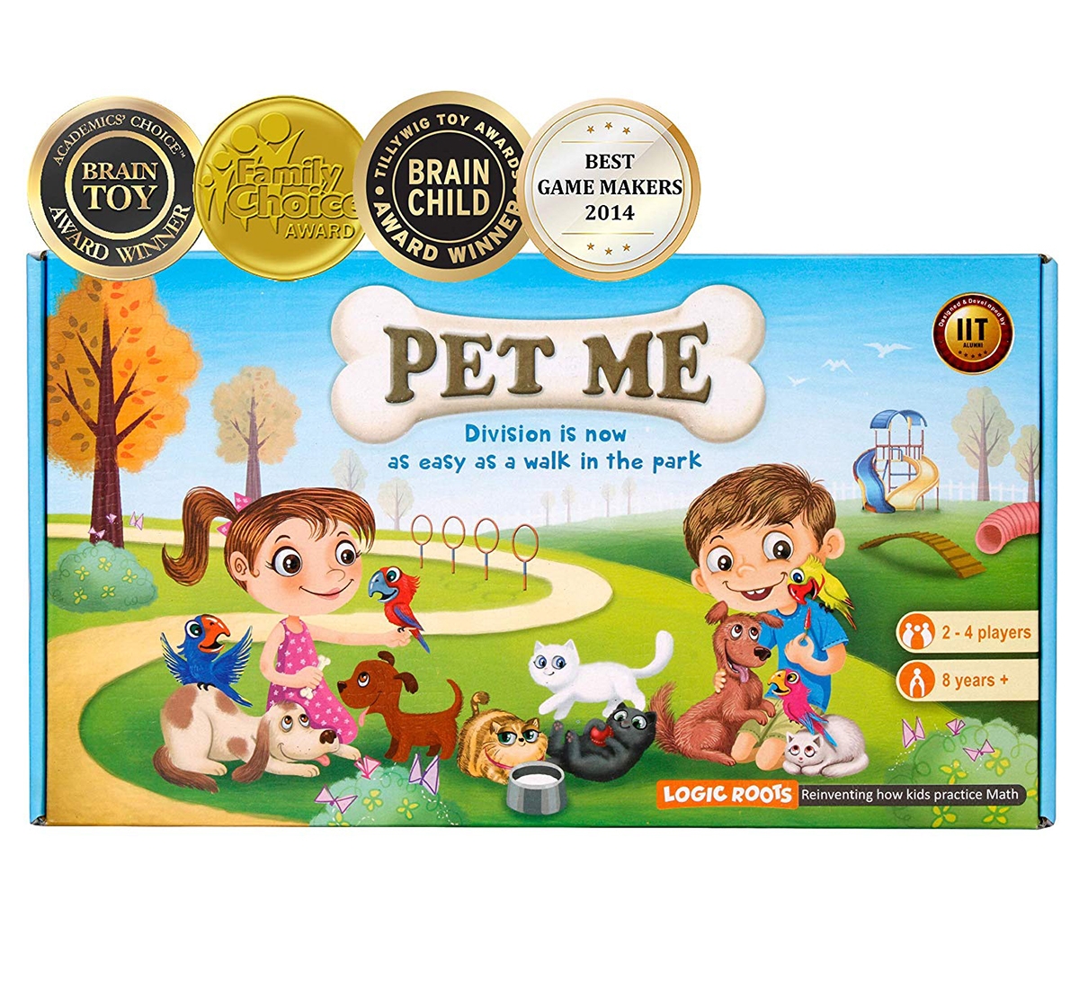Logic Roots | Logic Roots Pet Me Division  Game  Games for Kids age 6Y+ (Green)