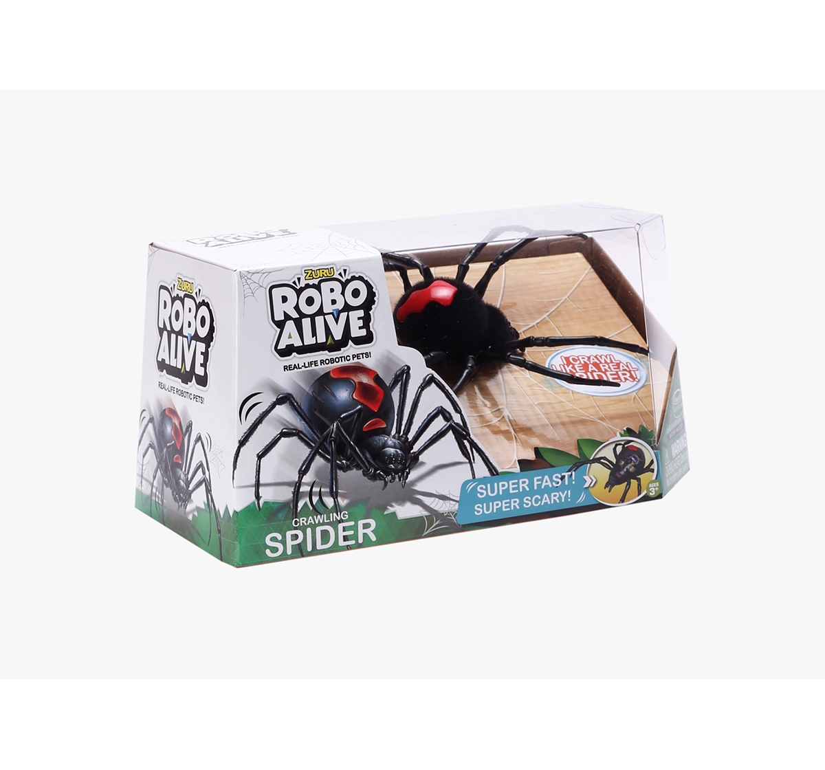 Robo Alive | Zuru Robo Alive Boys Creepy Spider Robotics for Kids age 3Y+ (Black) 1