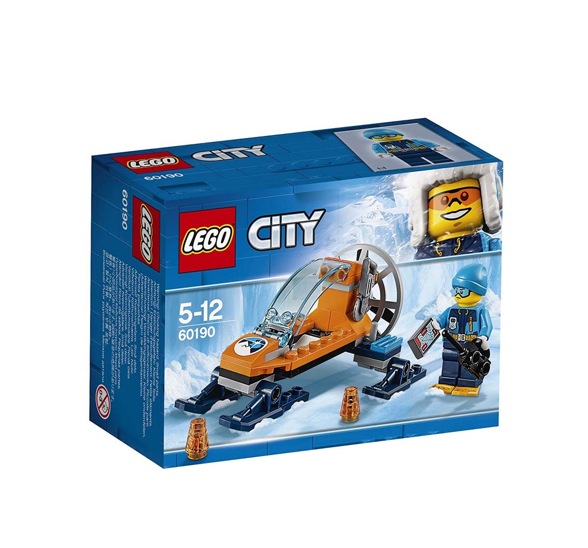 LEGO | Lego City Arctic Ice Glider (50 Pcs) 60190  Blocks for Kids age 5Y+ 