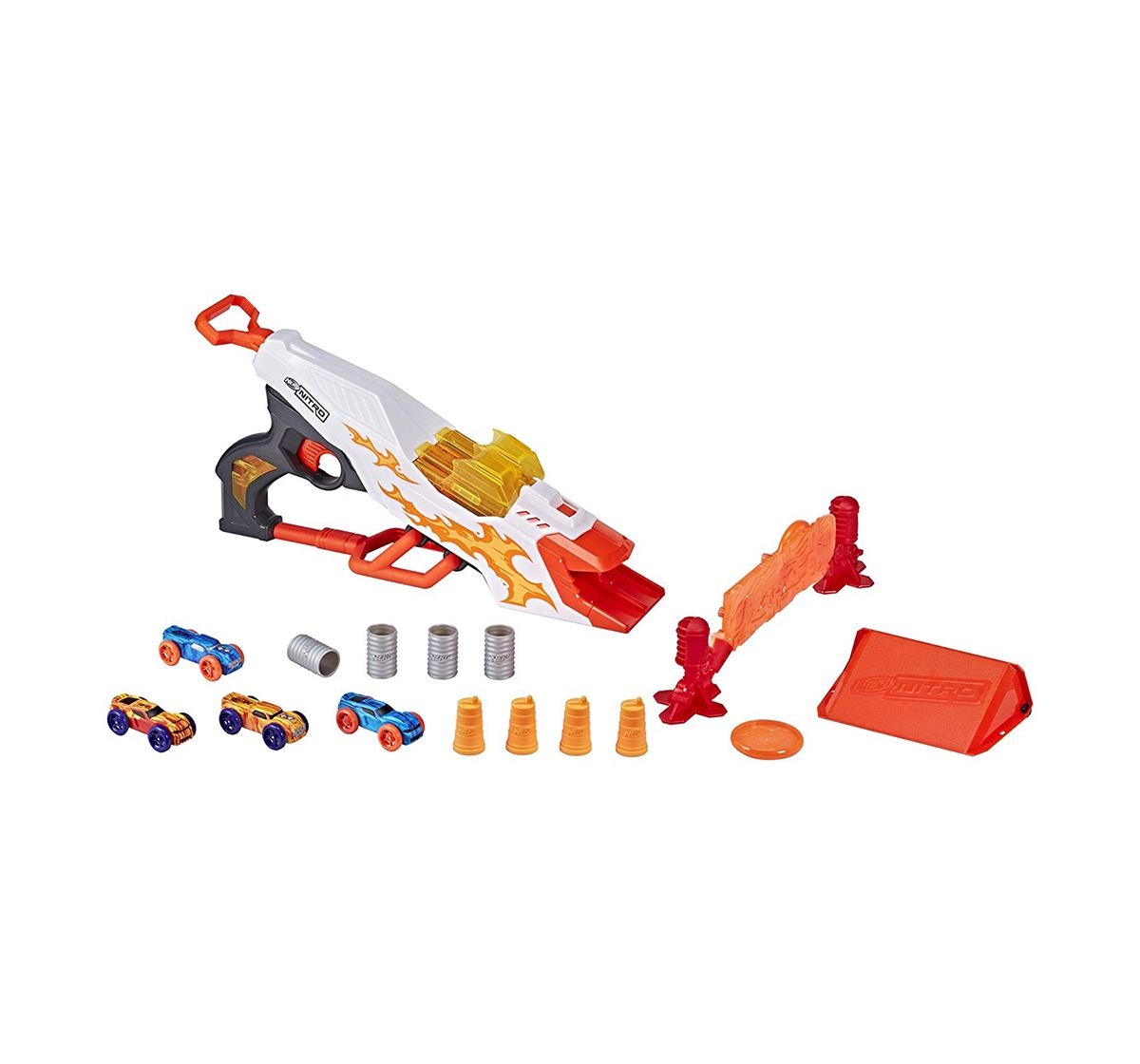 Nerf | Nerf Doubleclutch Inferno Nitro Toy Includes Blaster, age 4Y+ 