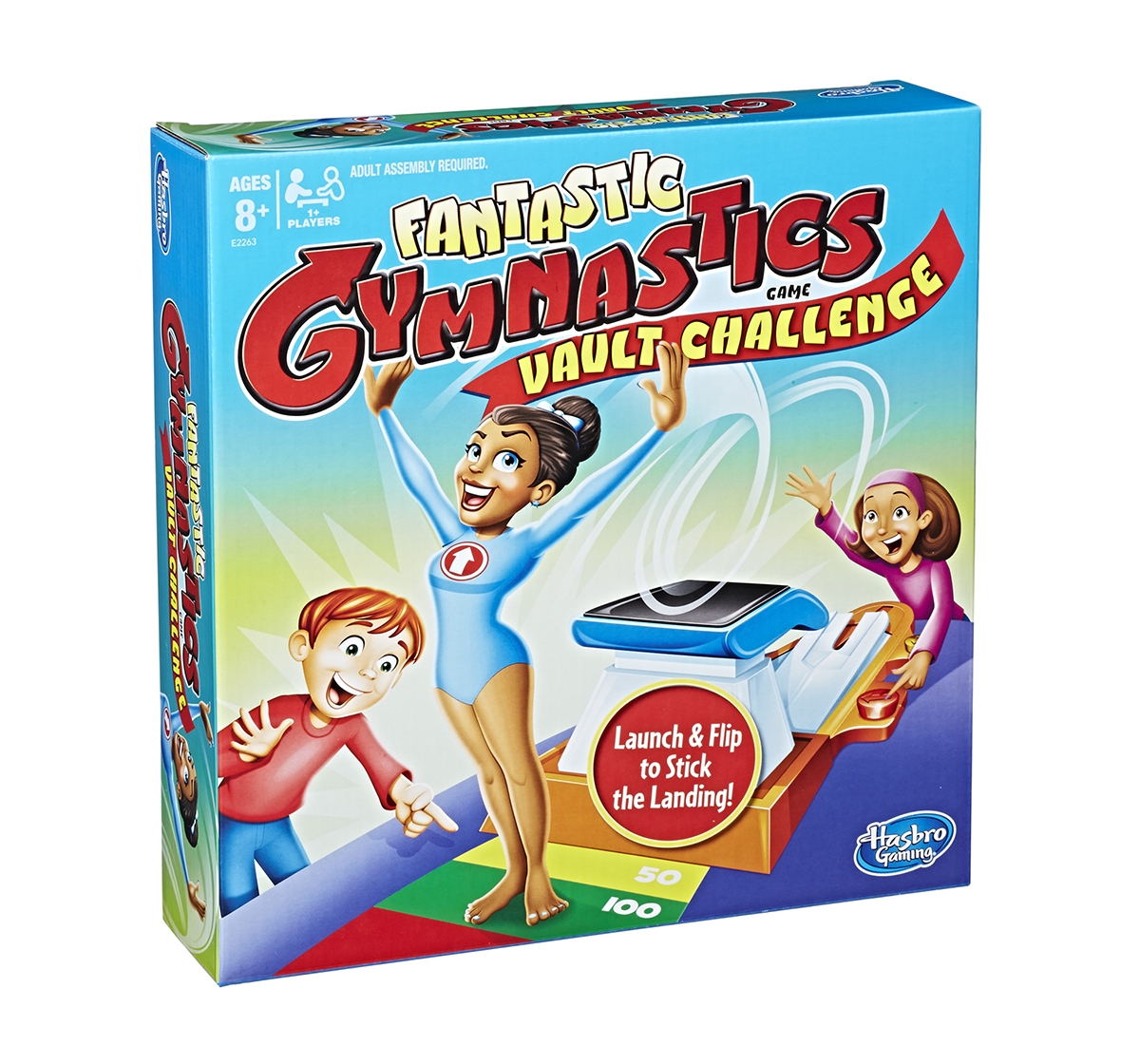 Hasbro Gaming | Hasbro Fantastic Gymnastics Vault Challenge Game Games for Kids age 8Y+ 
