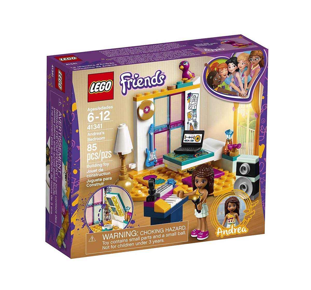 LEGO | Lego Andrea's Bedroom Blocks for Girls age 6Y+ 