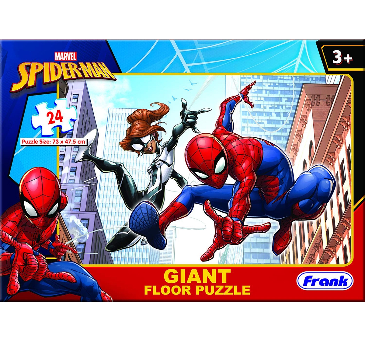 Frank | Frank Marvel'S Spider-Man Giant Floor Puzzle For 3 Year Old Kids And Above 