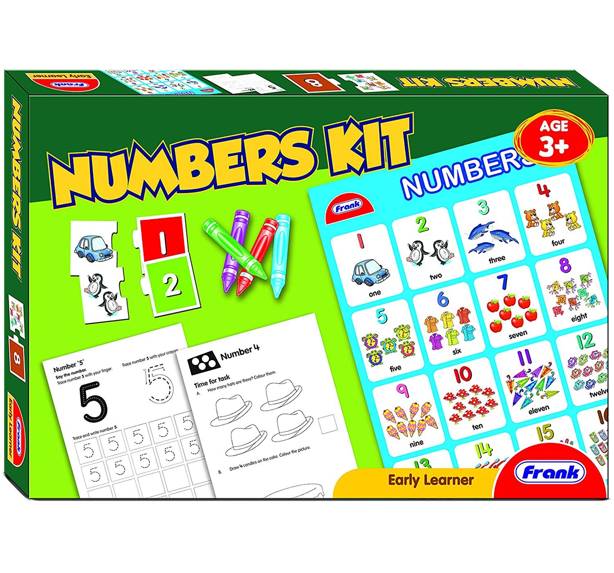 Frank | Frank  Numbers Kit  Puzzle for Kids age 3Y+ 