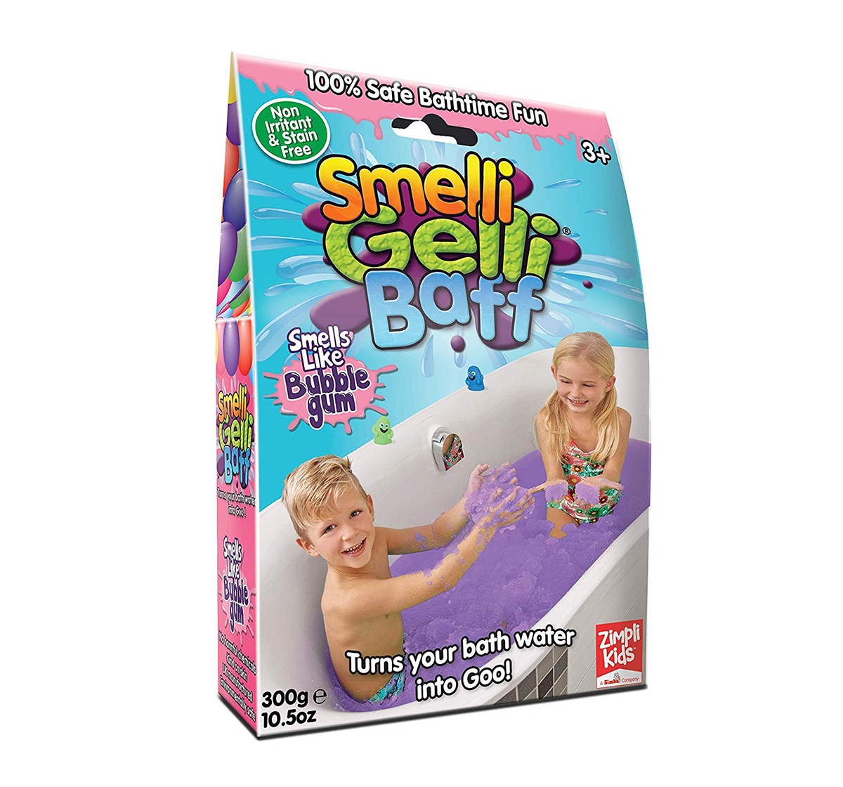Zimpli Kids | Zimpli Kids Glittery Goo Gelli Baff - Sand, Slime & Others for Kids age 3Y+ (Purple)