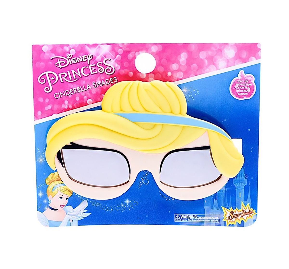 Disney | Disney Sunstaches Officially Licensed Cinderella Kids Sun-Staches Novelty for Kids age 12M+ 