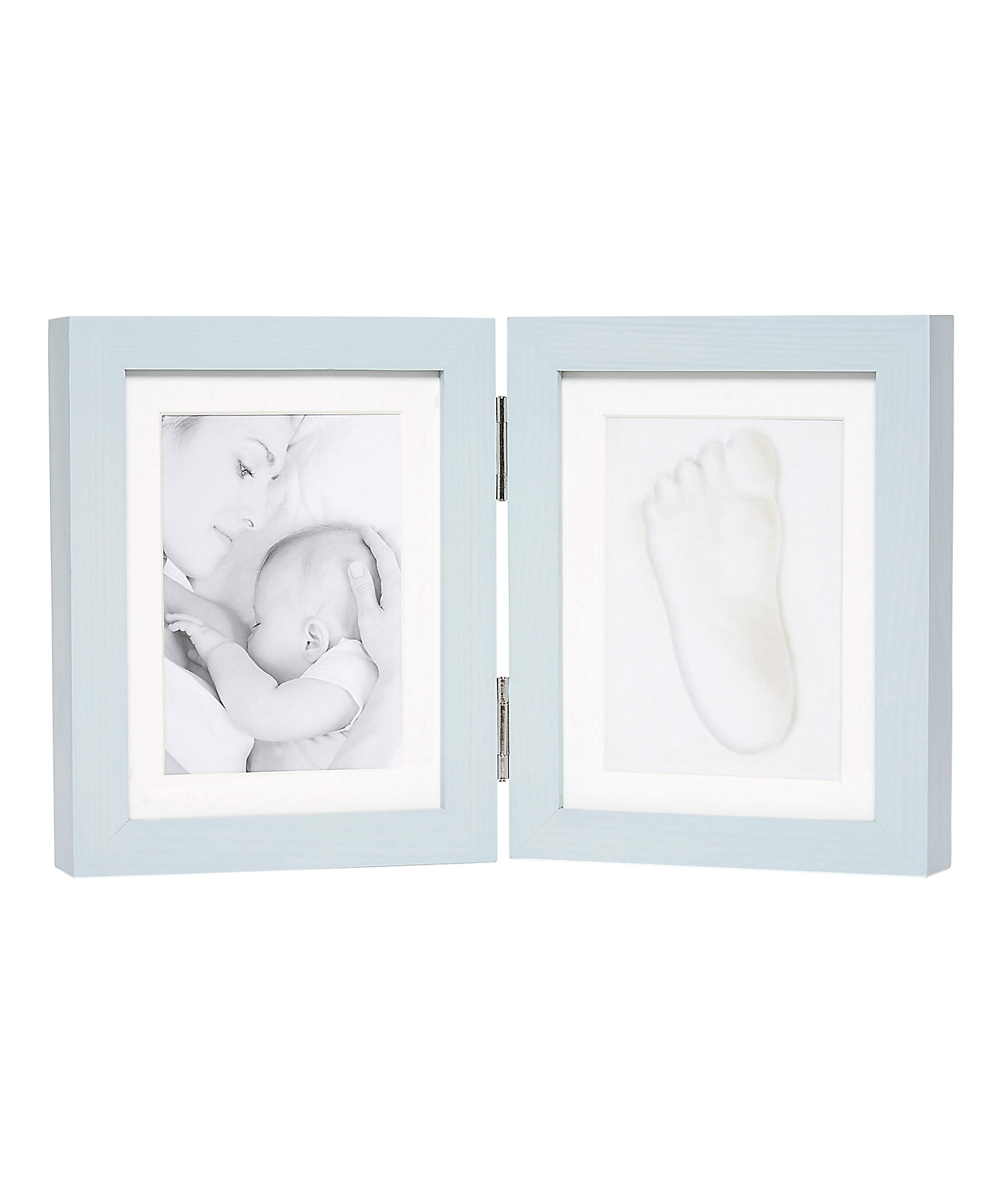 Mothercare | Mothercare Blue Duo Frame Impression Kit Blue