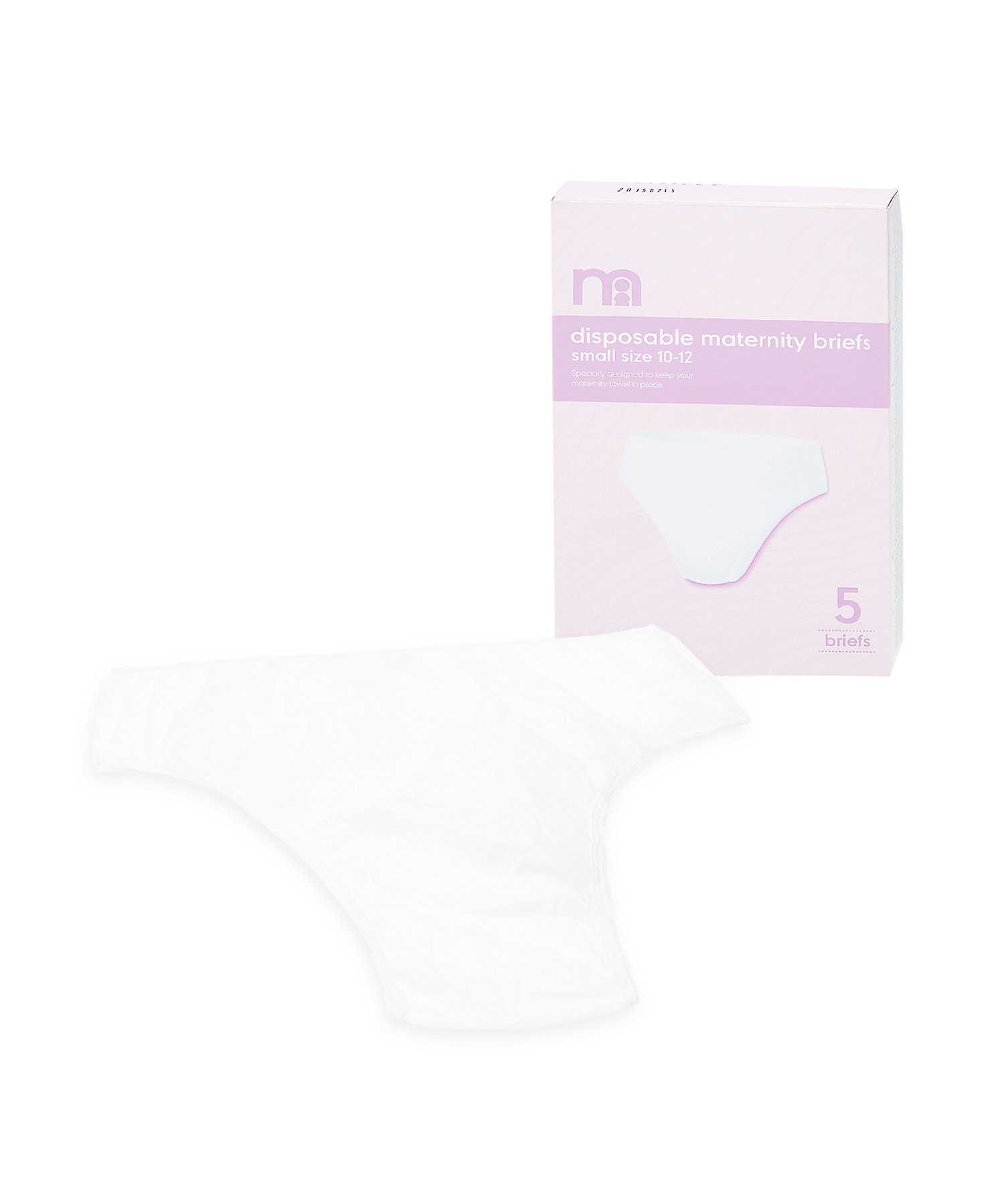 Mothercare | Disposable Maternity Briefs Small (Size 10-12) - Pack of 5