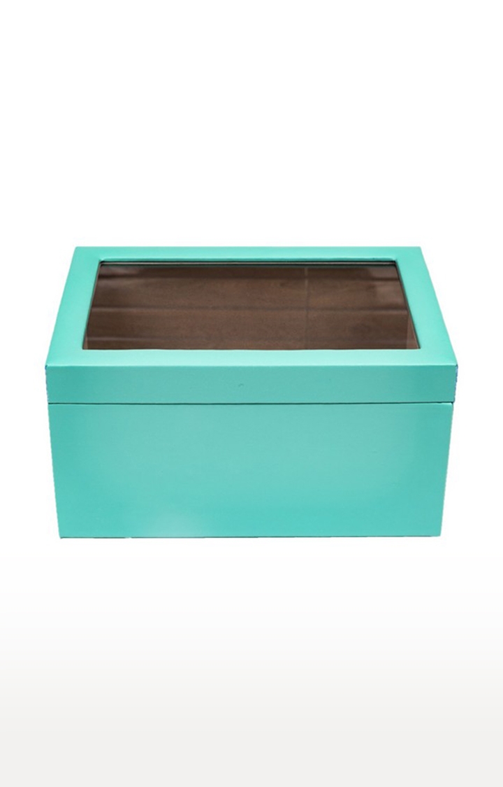 Mothercare | Mothercare glass top gift basket turquoise