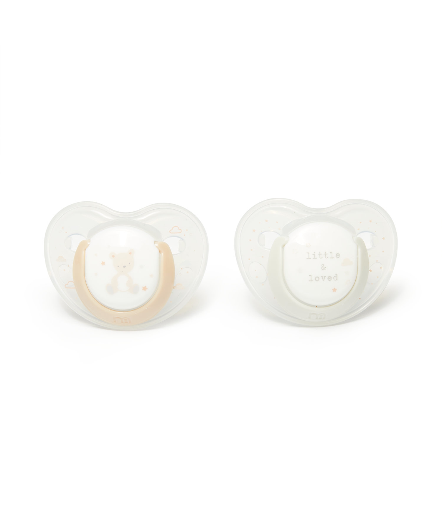 Mothercare Little And Loved Soother 0-6Months - 2 Pack