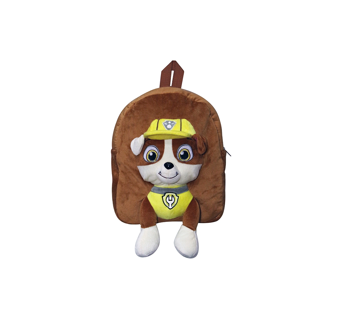 Paw Patrol | Paw Patrol Toy On Bag  Rubble Plush Accessories for Kids age 12M+ - 30.48 Cm 
