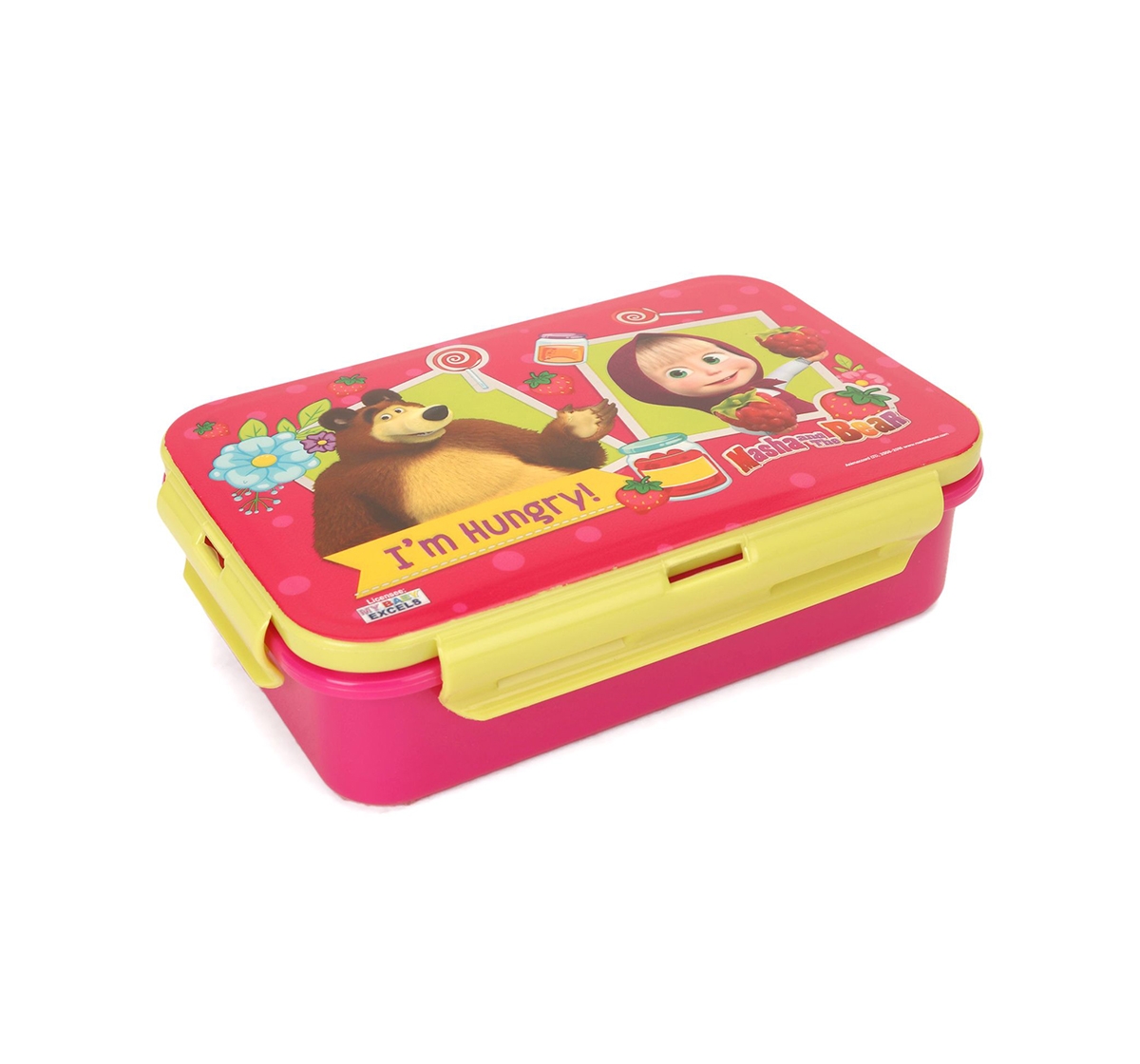 Masha And The Bear | Masha & Bear Pink Lunch Box, 2Y+ 