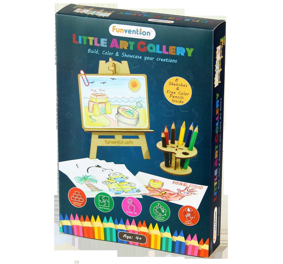 Funvention | Funvention Little Art Gallery Stem for Kids Age 3Y+
