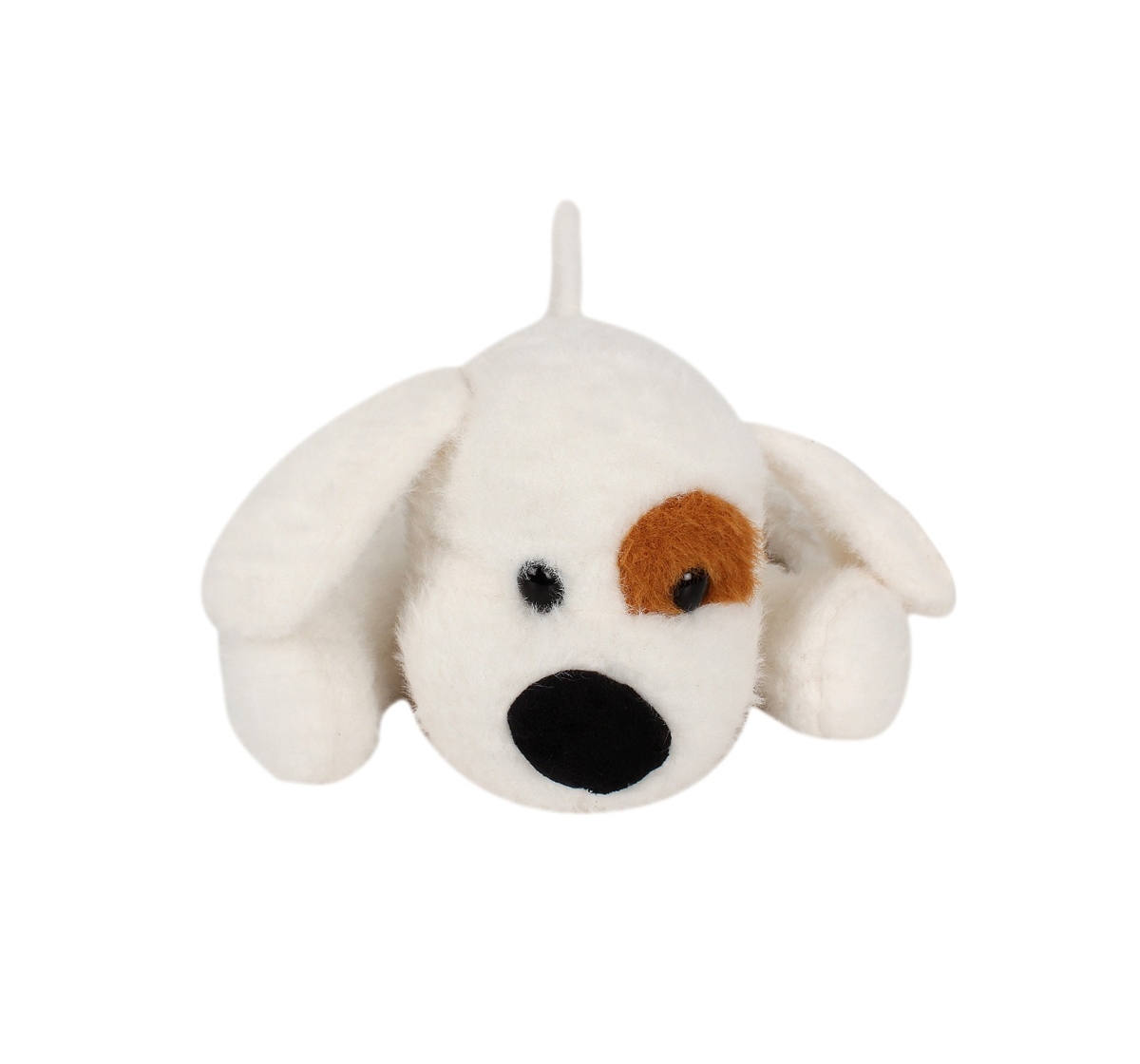 Fuzzbuzz | Fuzzbuzz Soft Lying Dog - White - 33Cm Quirky Soft Toys for Kids age 0M+ - 15 Cm (White)