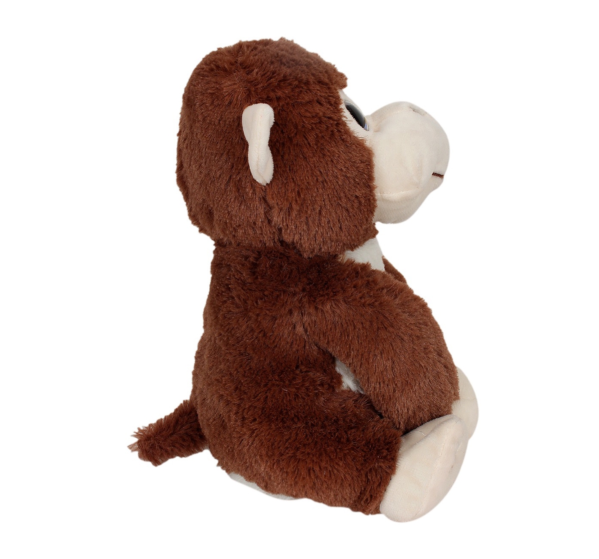 Fuzzbuzz | Fuzzbuzz Sitting Monkey - 25Cm Quirky Soft Toys for Kids age 0M+ - 25 Cm (Brown)