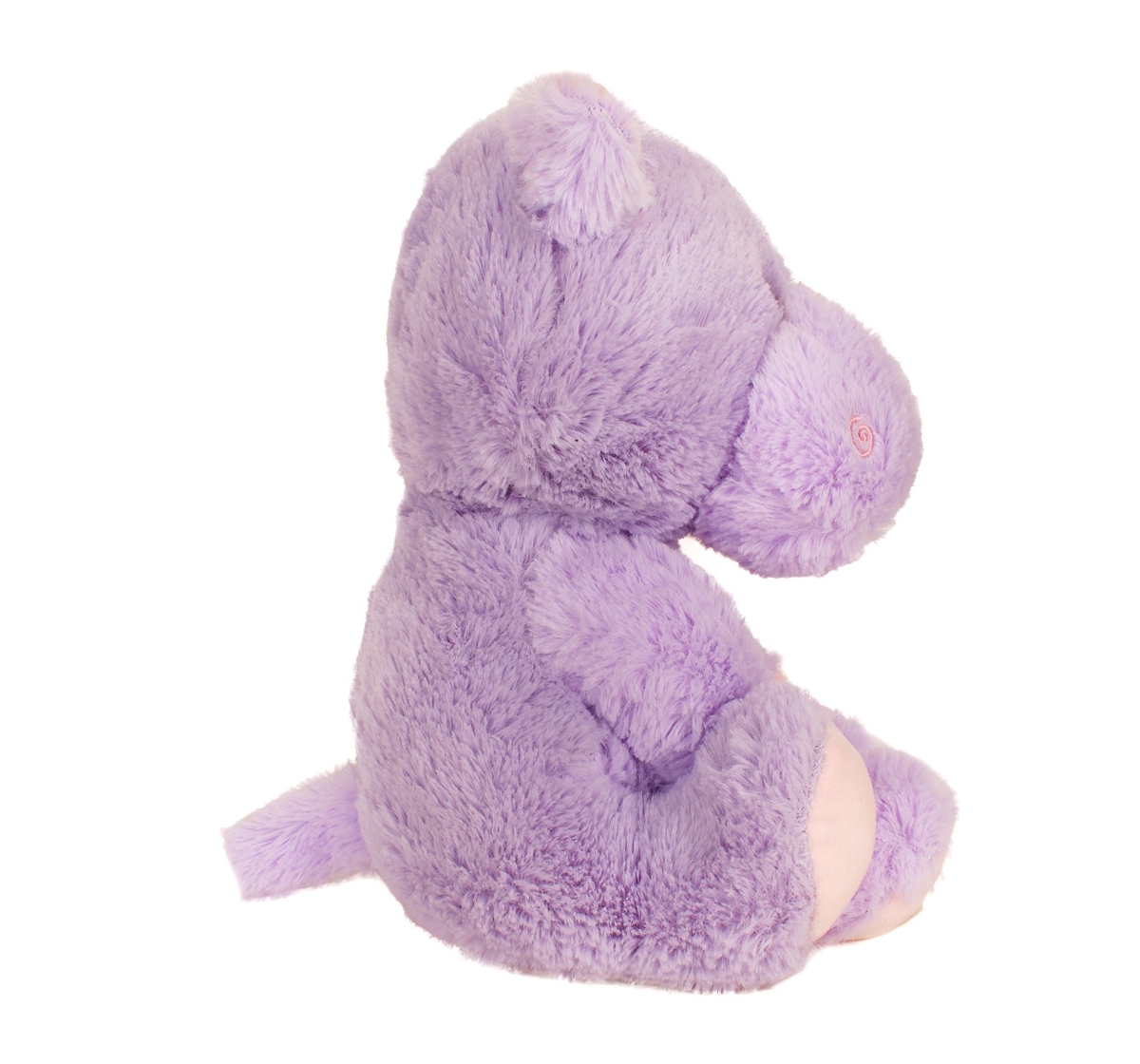 Fuzzbuzz | Fuzzbuzz Sitting Hippo - 25Cm Quirky Soft Toys for Kids age 0M+ - 25 Cm (Purple)