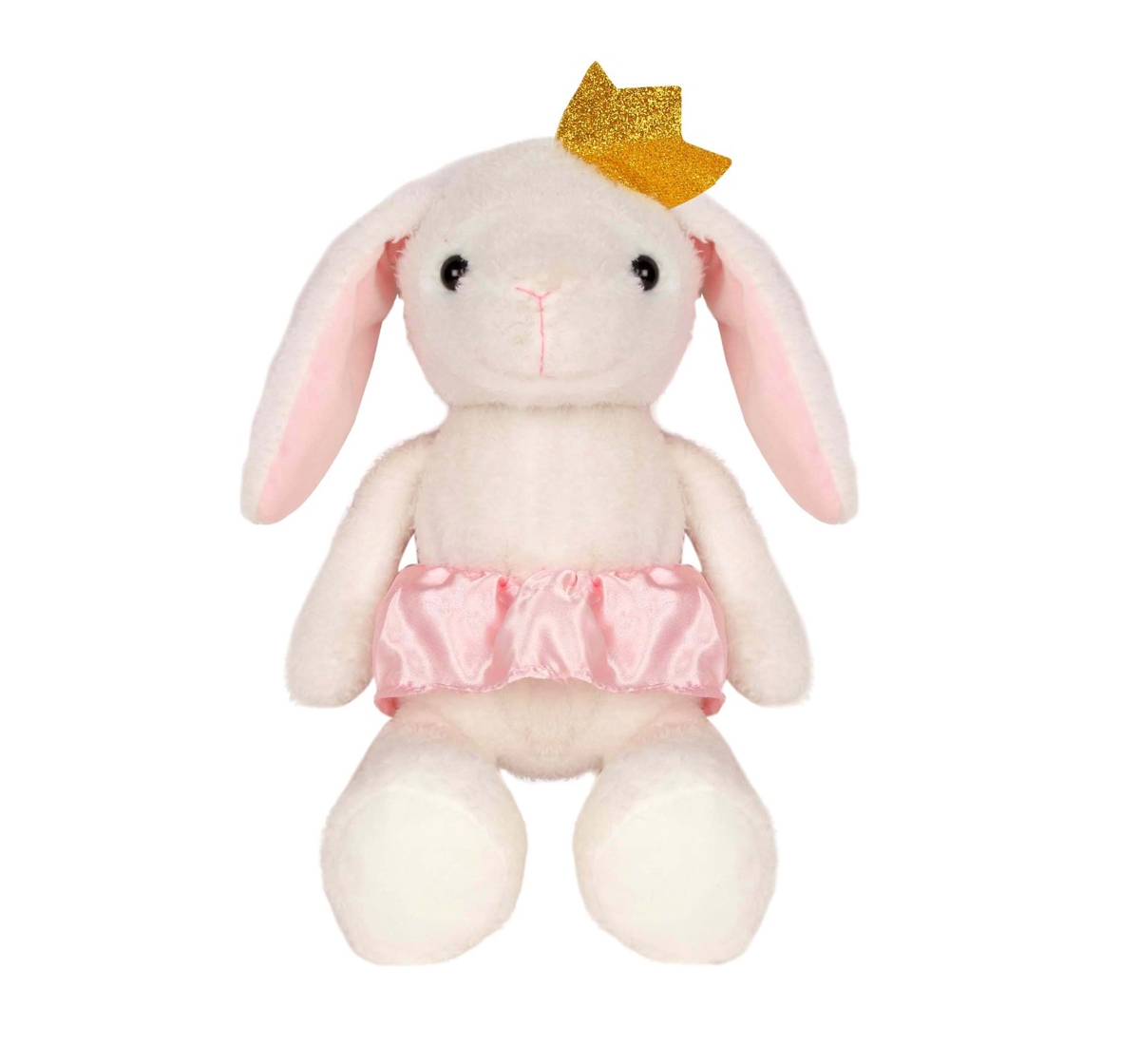 Fuzzbuzz | Fuzzbuzz Rabbit Soft Plush Toy - White - 40Cm Quirky Soft Toys for Kids age 0M+ - 10 Cm (White)