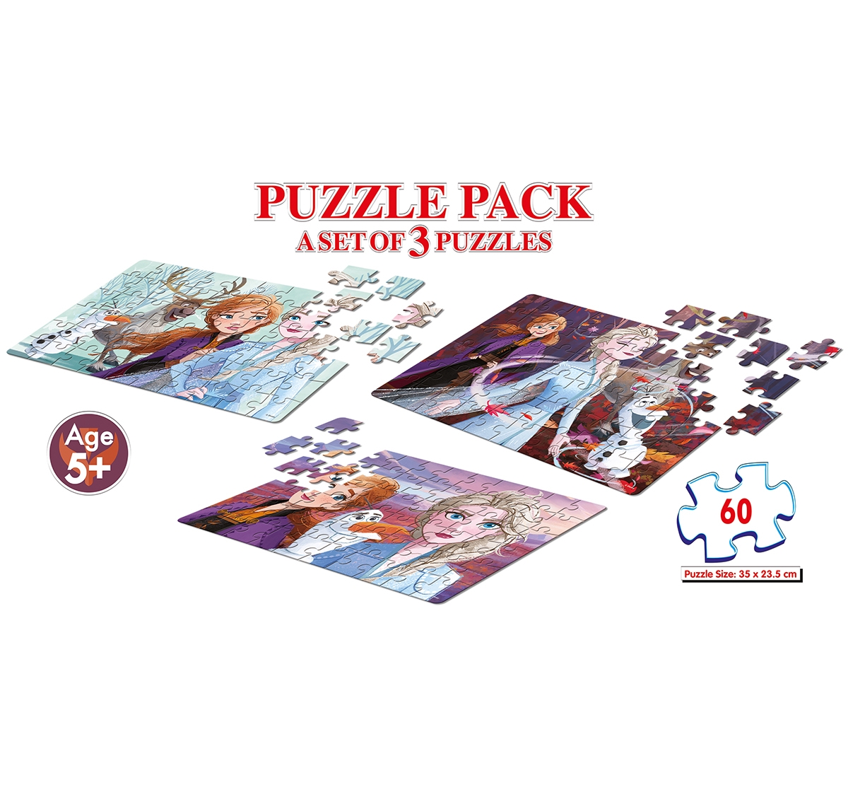 Frank | Frank Frozen II Puzzle  for Girls age 5Y+ 