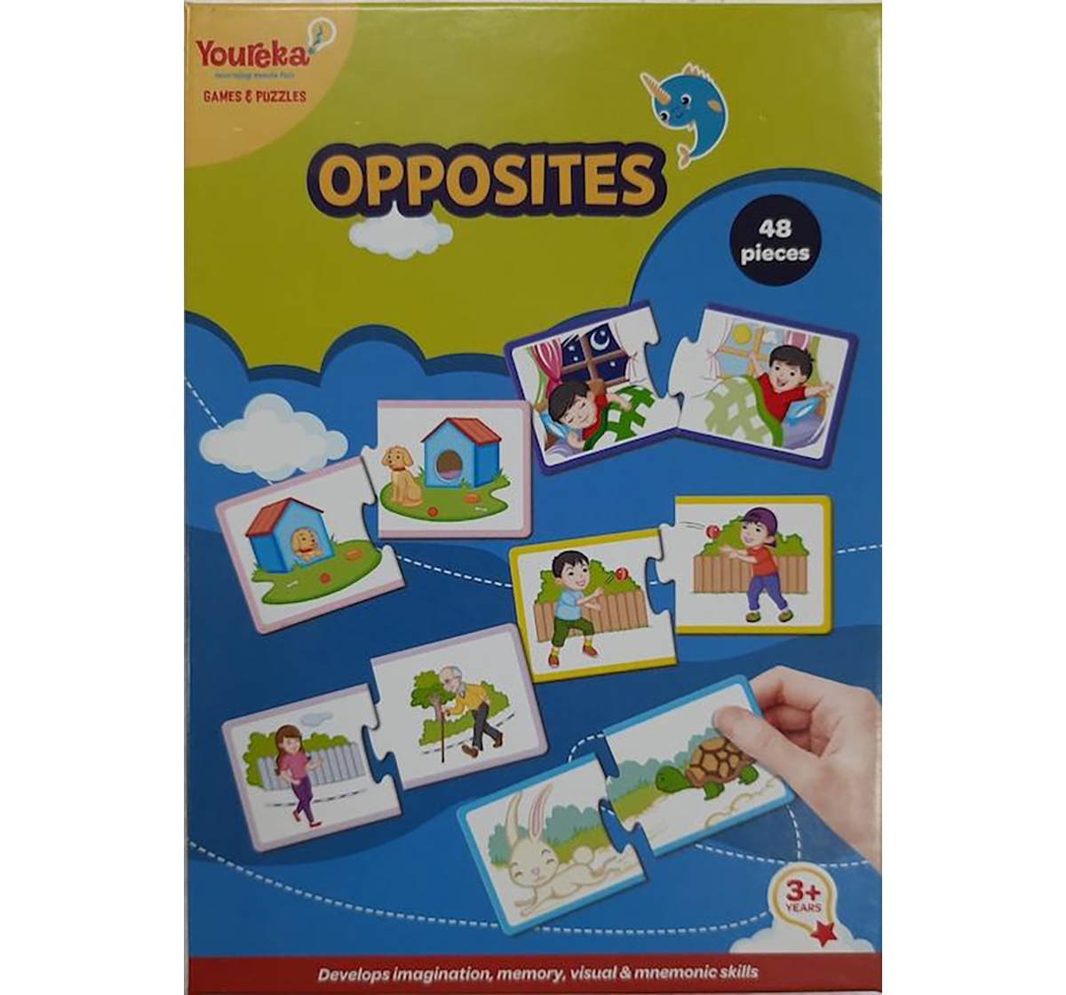 Youreka Opposites Puzzle  for Kids age 3Y+ 