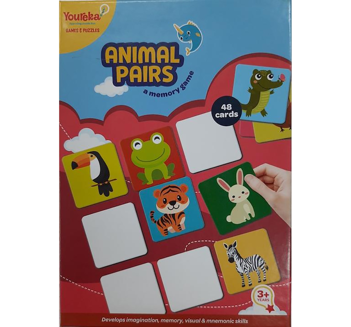 Youreka | Youreka Animal Pairs Puzzle for Kids age 3Y+ 