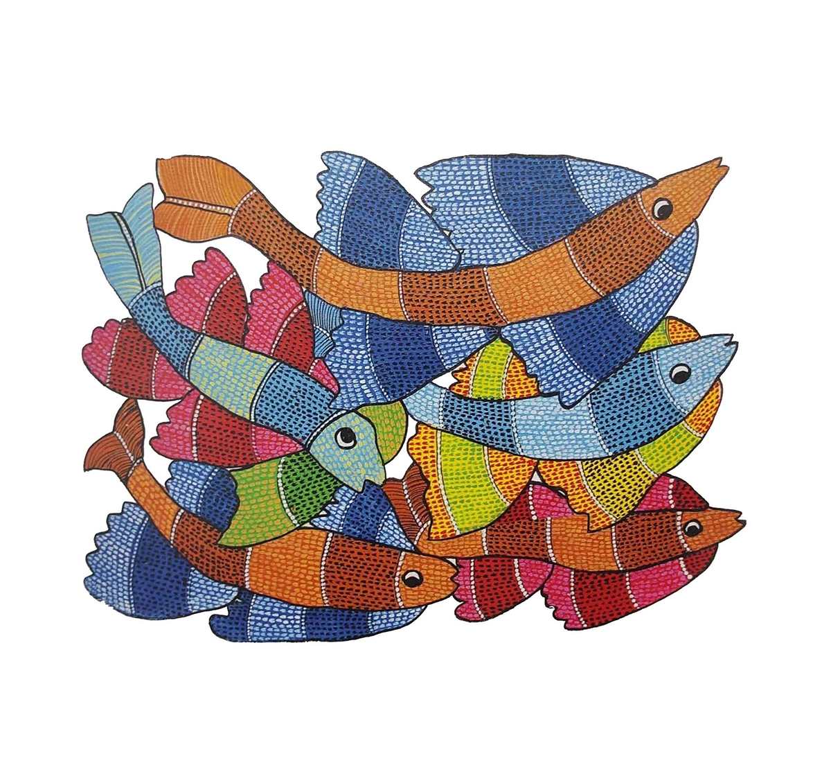 Froggmag |  Frogg  Gond 63Pc Puzzle for Kids age 7Y+ (Blue)