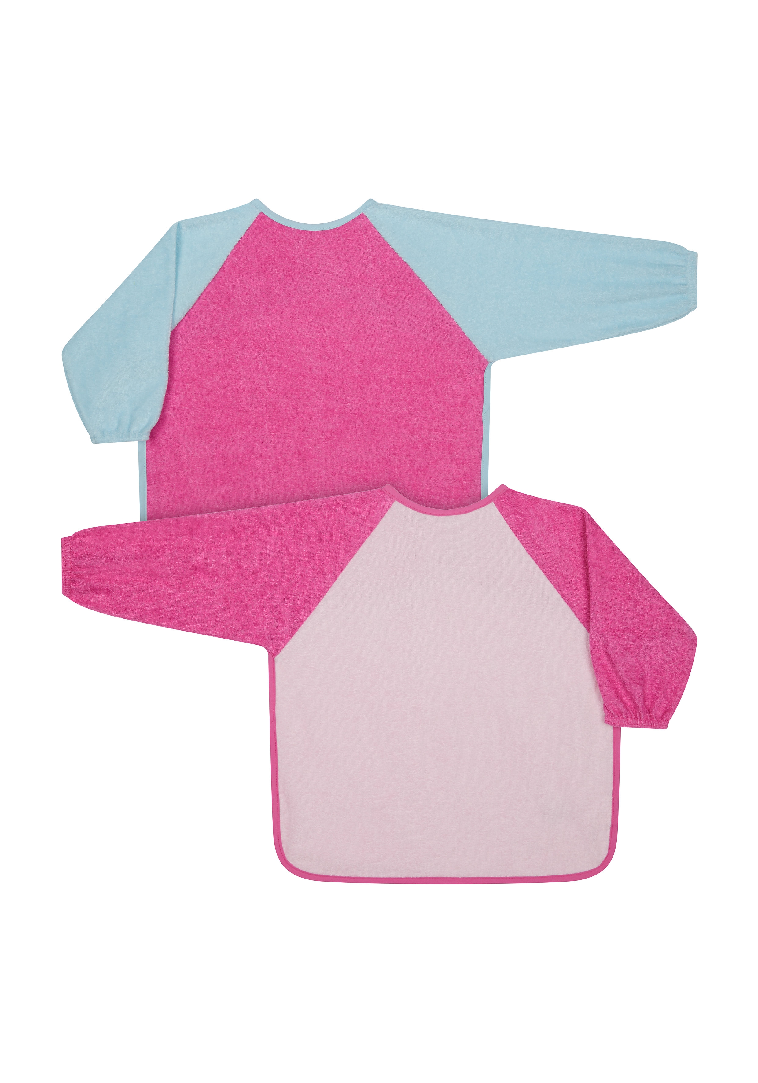 Mothercare | Mothercare Toddler Towelling  Bibs & Burp Cloths Pink