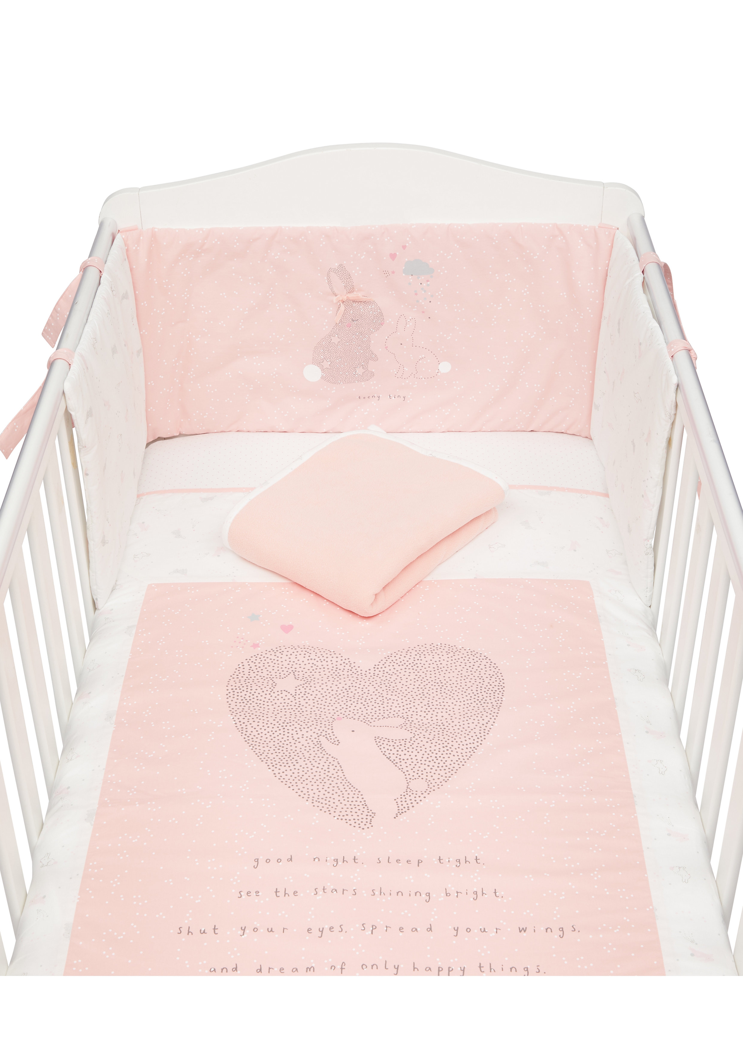 Mothercare | Mothercare My First Girl Printed Bed In A Bag Bedding Set Pink