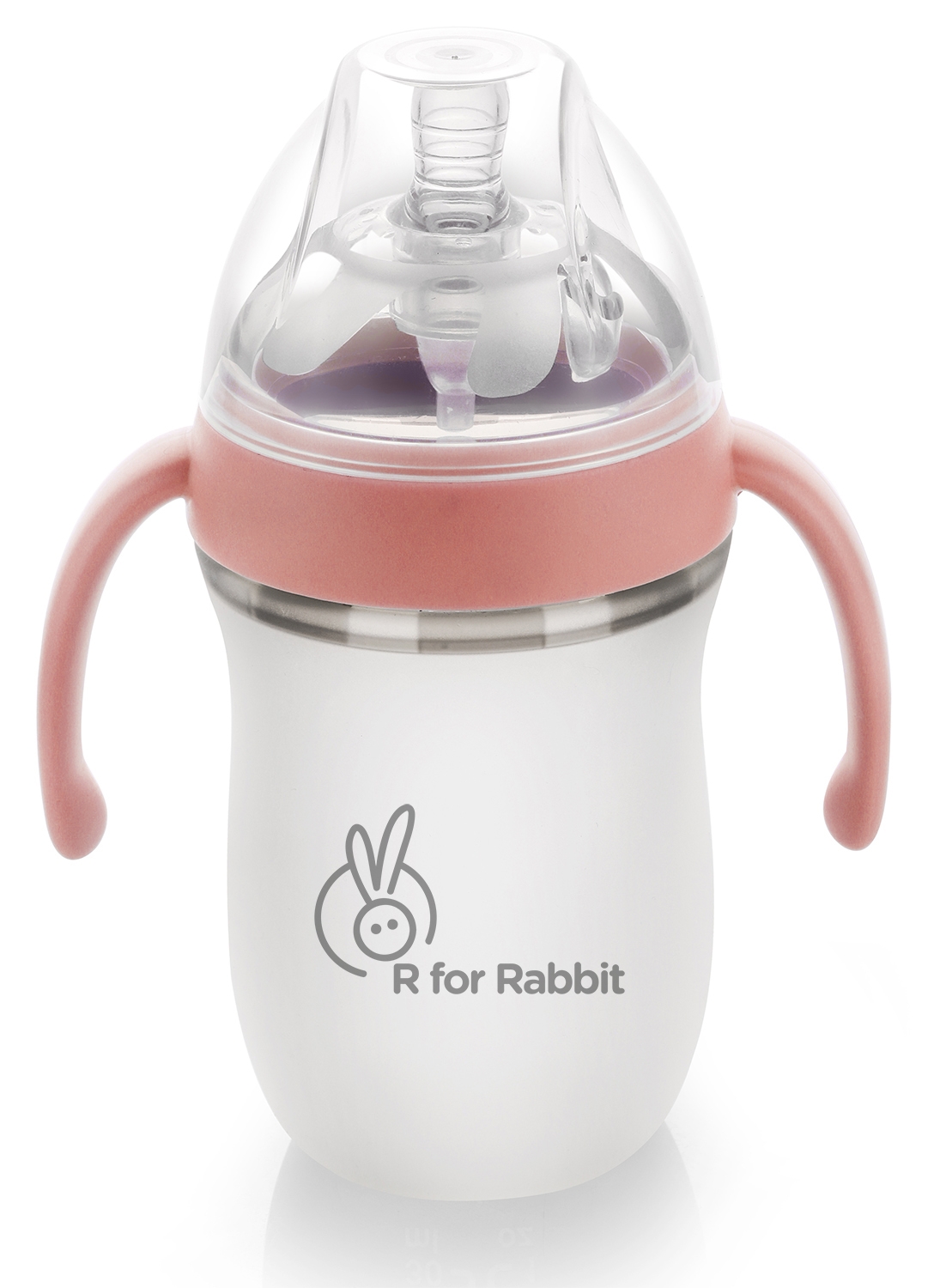Mothercare | R For Rabbit First Feed Silicon Bottle 160 Ml Pink