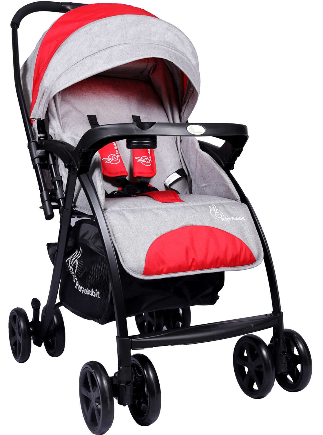Mothercare | R For Rabbit Sugar Pop Baby Strollers Red Grey