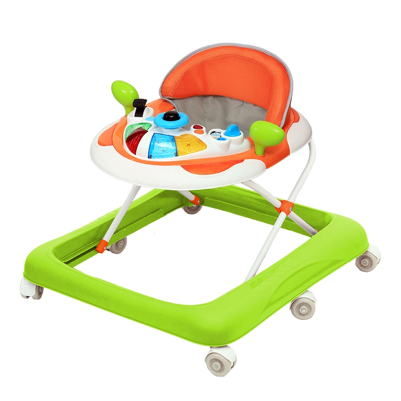 Mothercare | Comdaq Mini Car Music Baby Carriage Orange Green