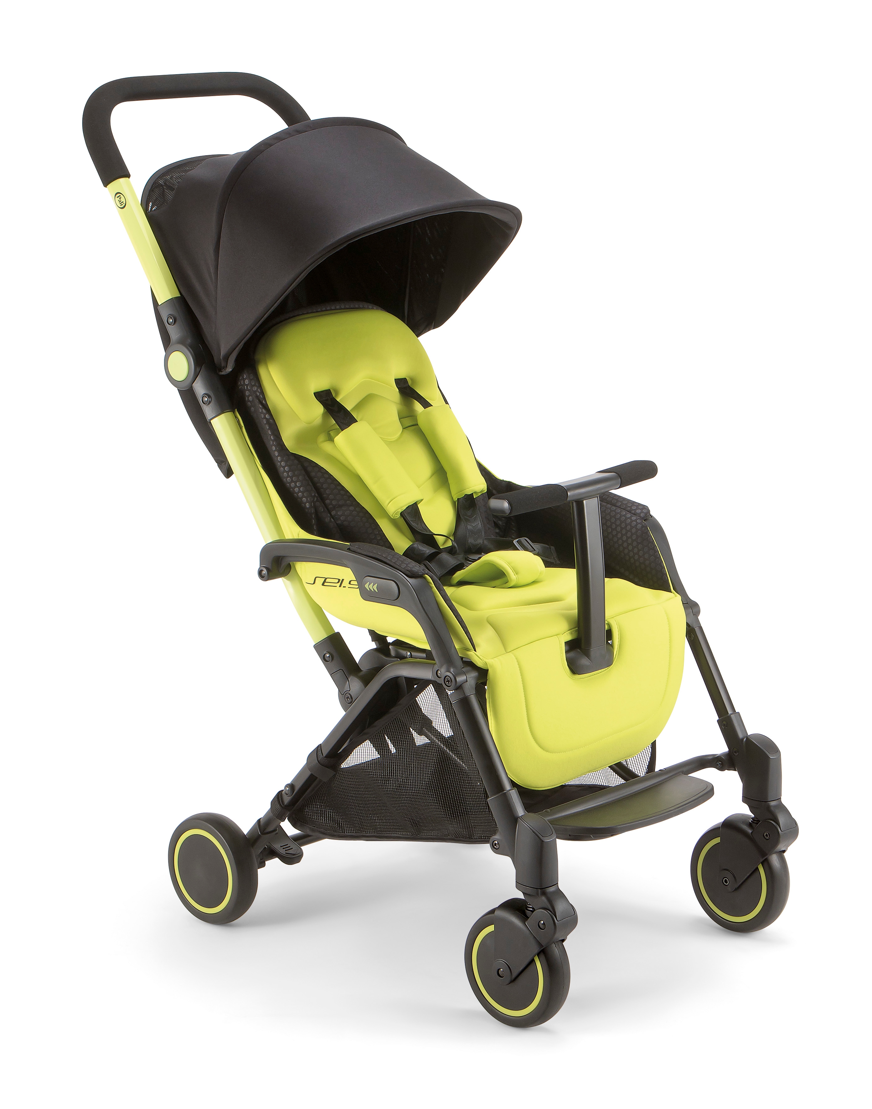 Mothercare | Pali Sei.9 Compact Travel Stroller Lime Yellow