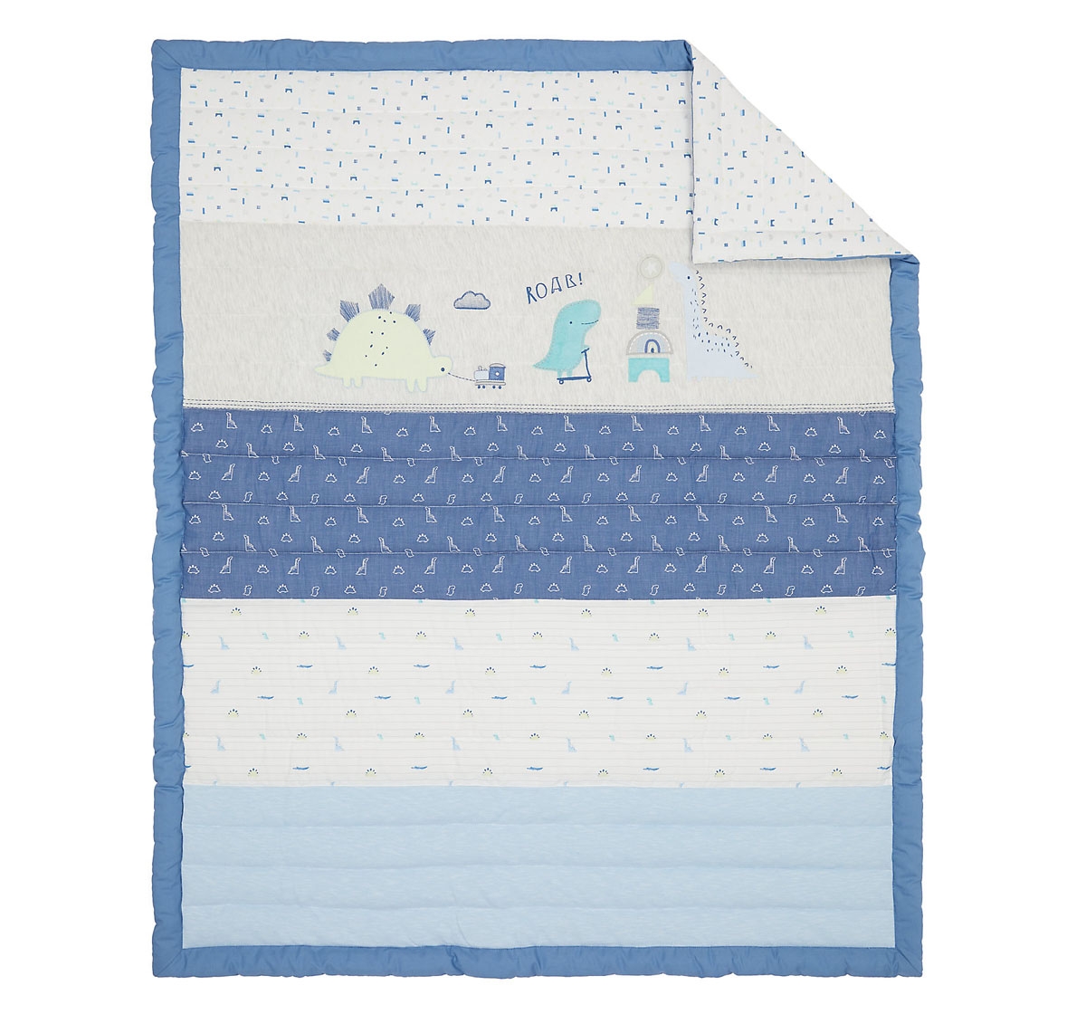 Mothercare | Mothercare Sleepysaurus Baby Quilts  & Comforters Blue