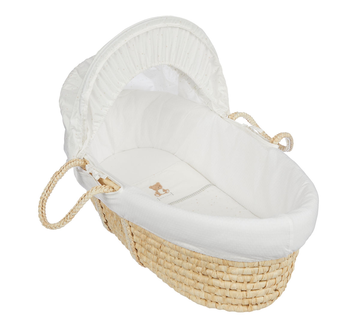 Mothercare Little&Loved Moses Basket Bed Cream