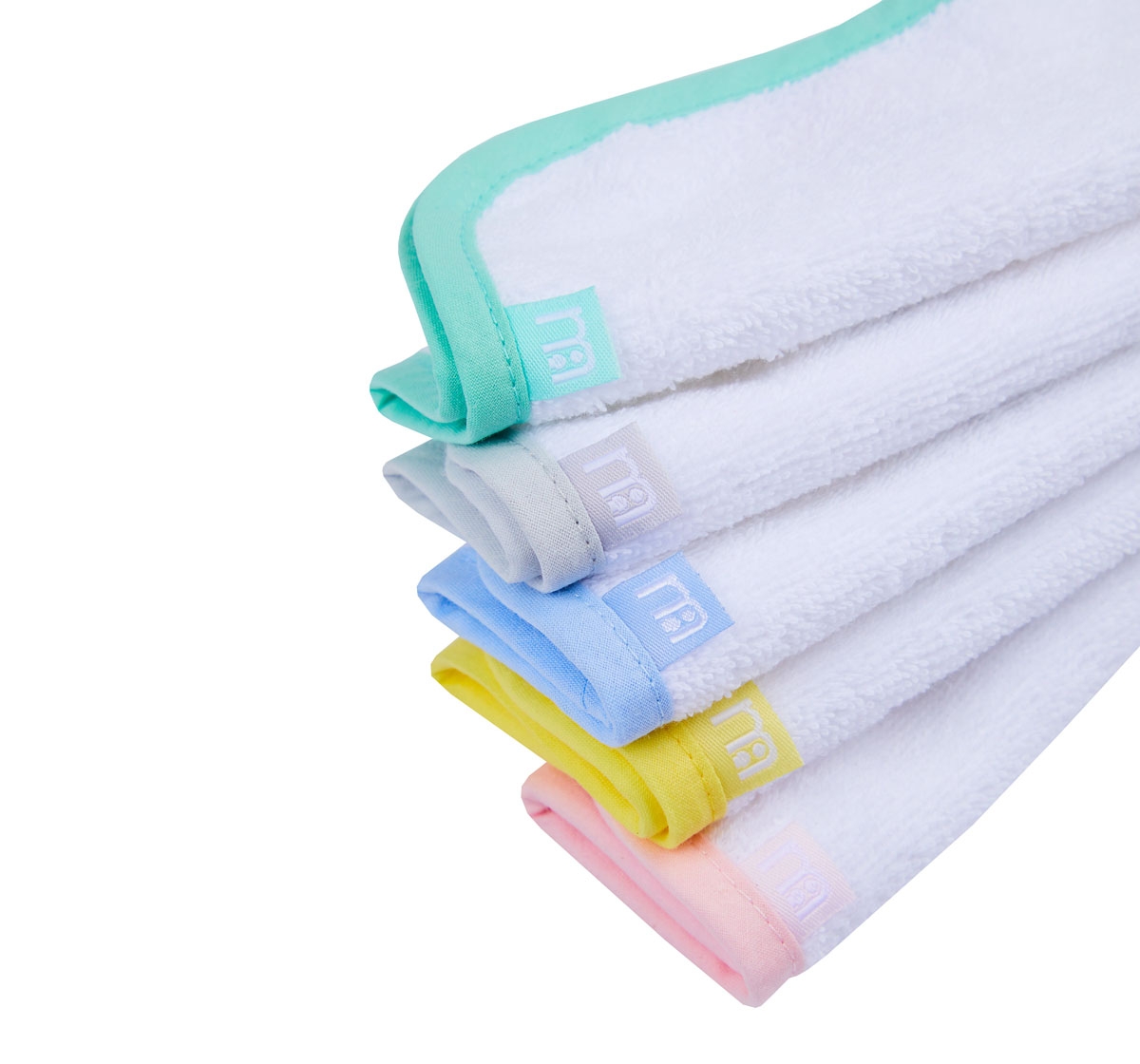 Mothercare 5 pack Flannel Pastel