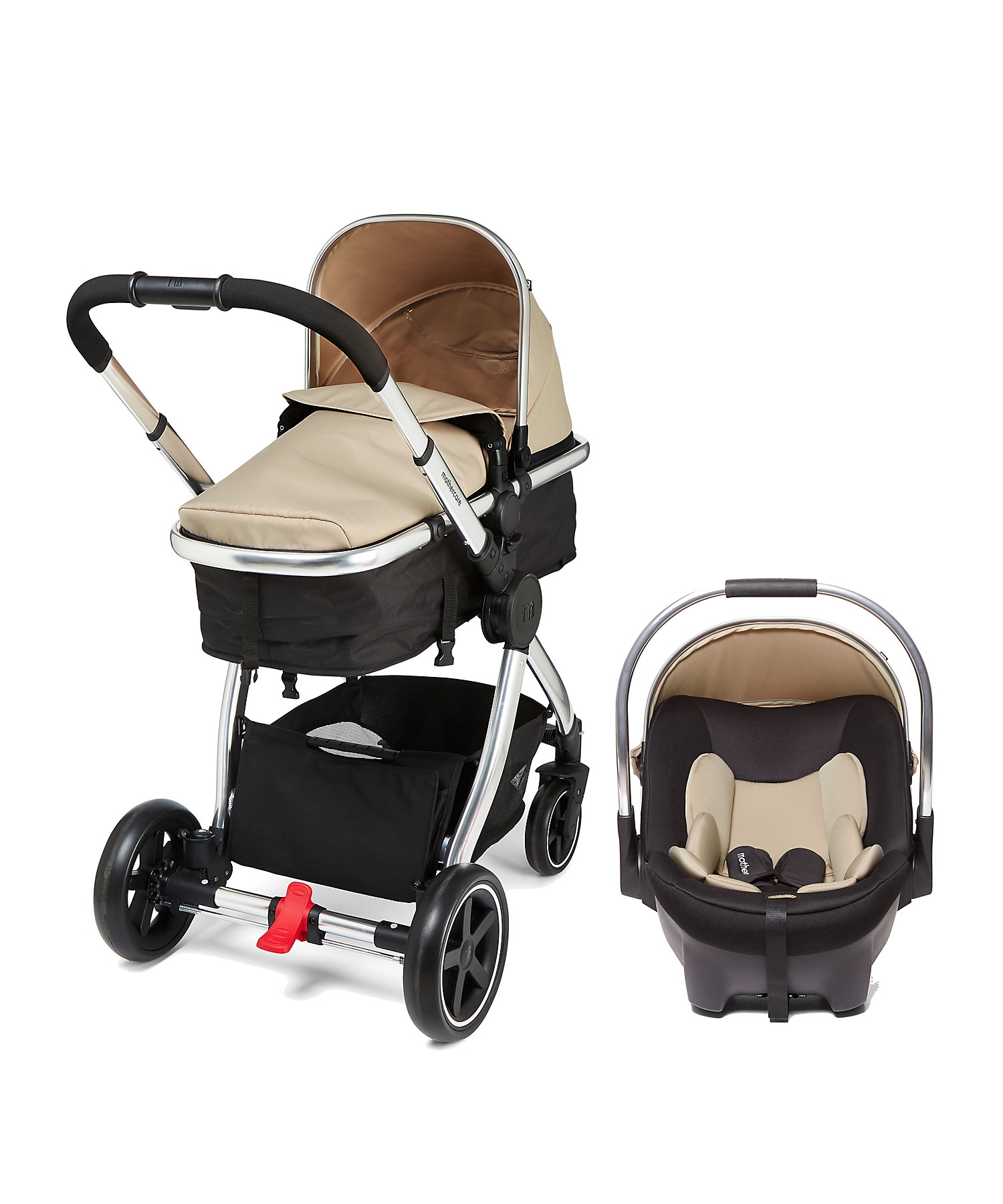 Mothercare | Mothercare PC Journey withLiner Travel System Sand