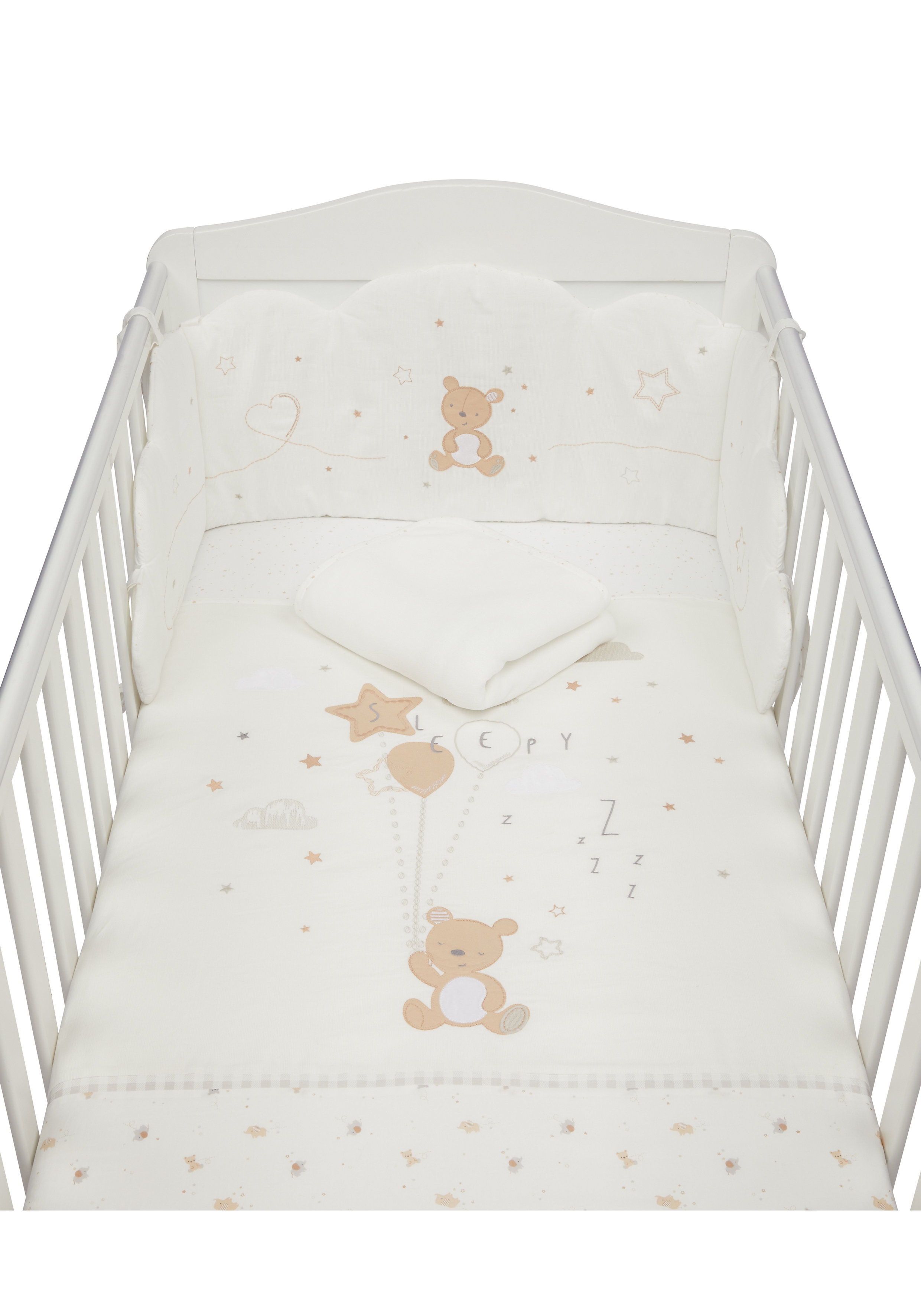 Mothercare | Mothercare L&L 4PC BED IN BAG cream