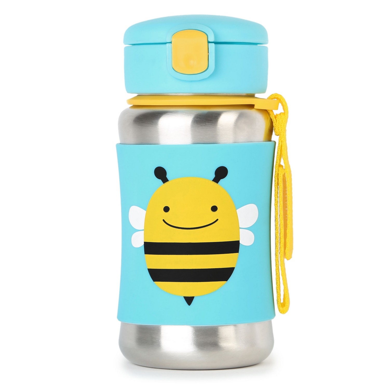 Skiphop | Skip Hop Zoo Stainless  Steel Sports Bottle Yellow
