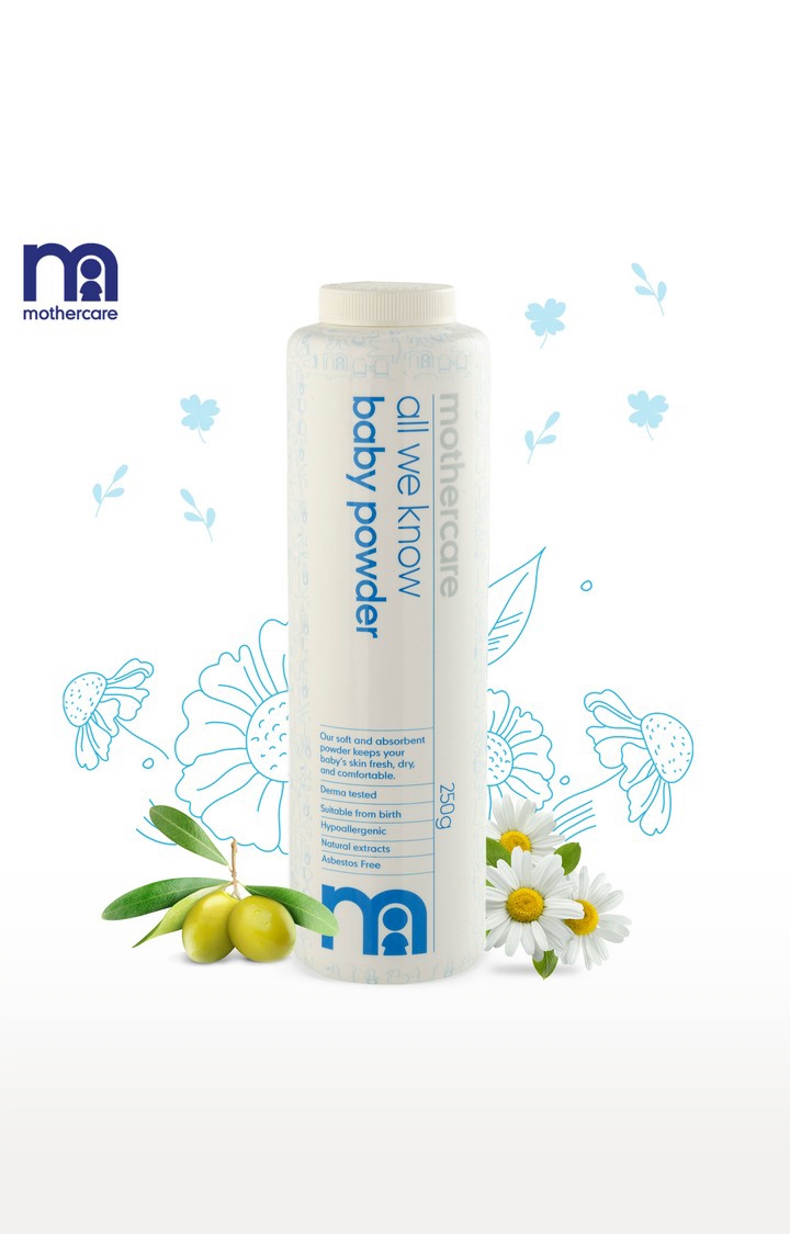 Mothercare | Mothercare All We Know Baby Powder 250G